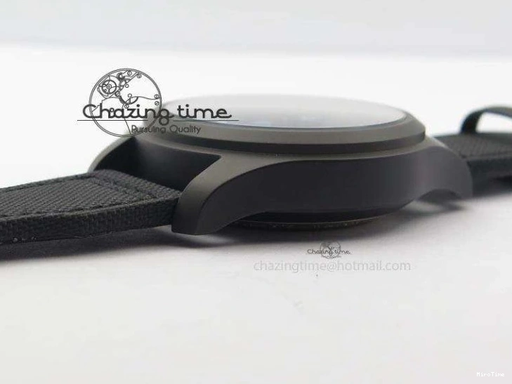 MIROTIME 0812 Pilot Chrono IW388003 Real Ceramic V6F 1:1 Best Edition On Black Nylon Strap A StreetReady 7284